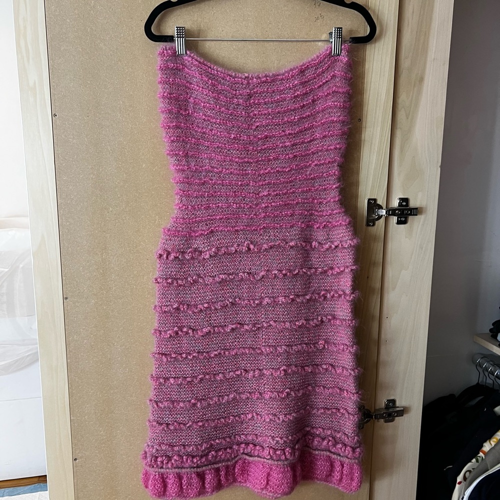 Hand made dress w. Little Shaw to go around the top